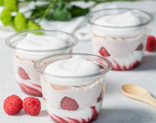 Pavlova framboises