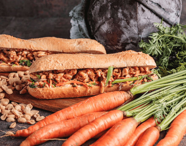Baguette poulet Banh mi