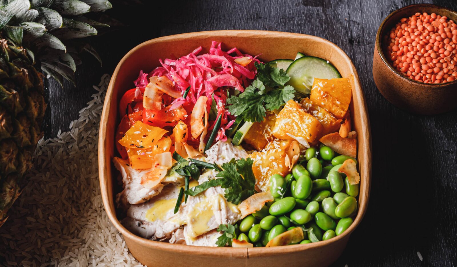 Black tuna bowl