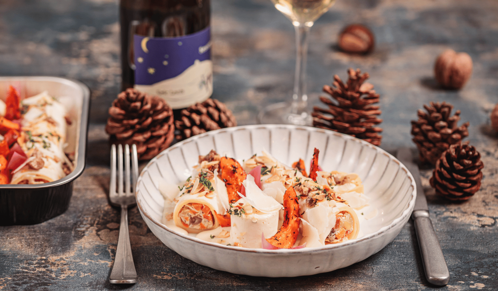 Cannelloni de légumes et ricotta