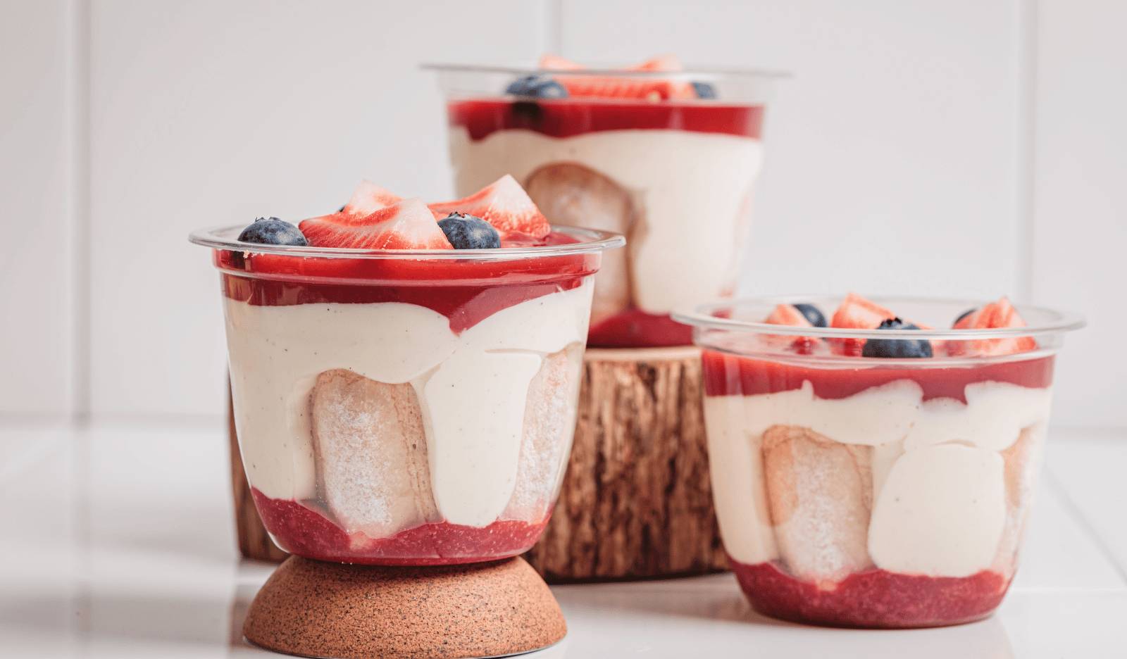 Charlotte fruits rouges