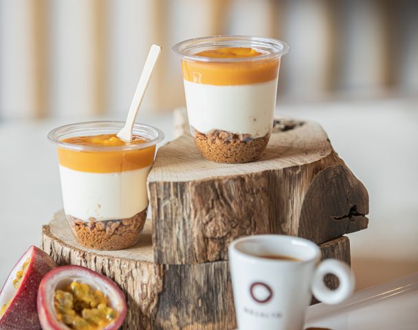 Cheesecake mangue passion