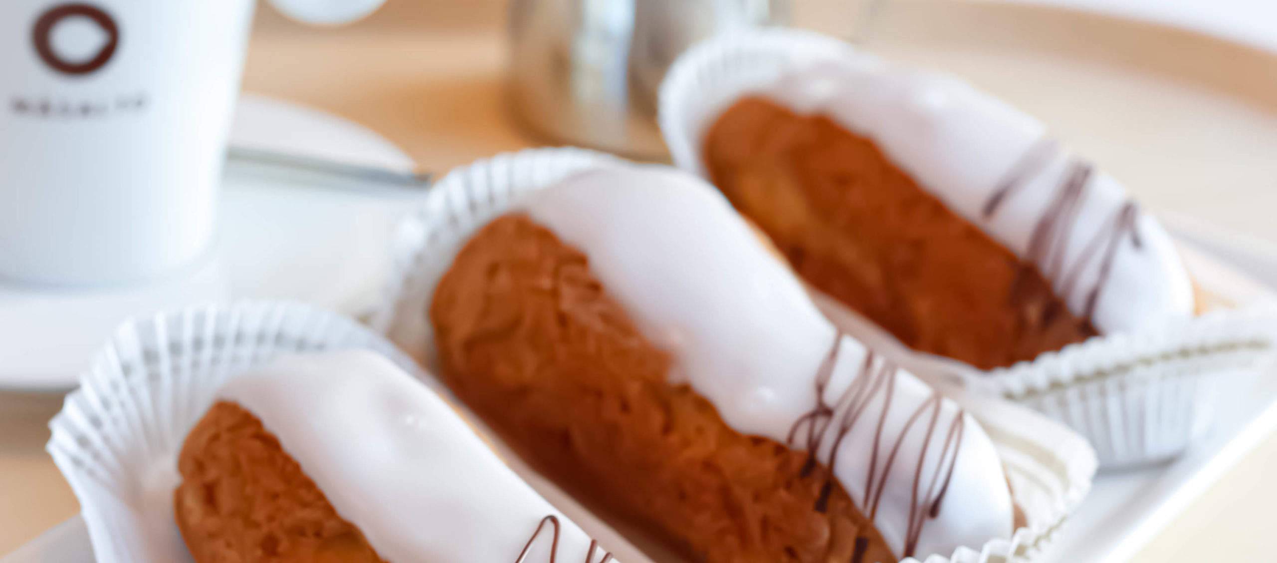 Éclair à la vanille