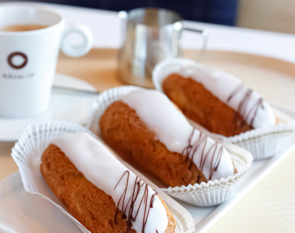 Éclair à la vanille