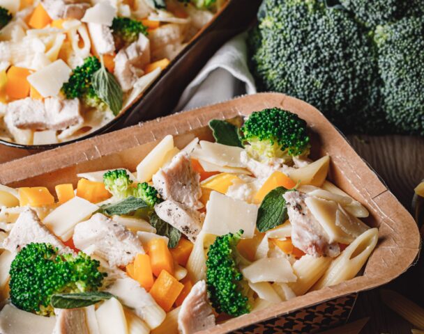 Chicken alfredo pasta