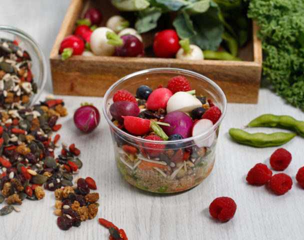 Moyenne salade summer superfood