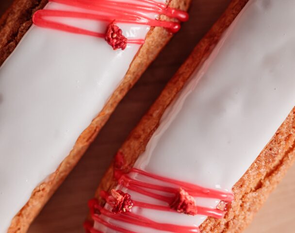 Éclair fraise verveine