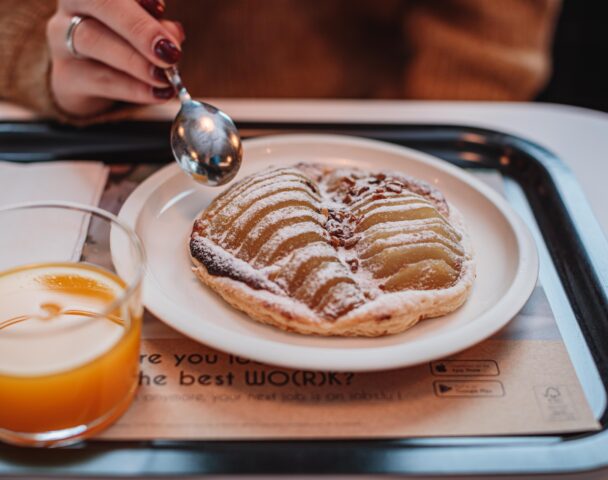 Tarte fine aux poires