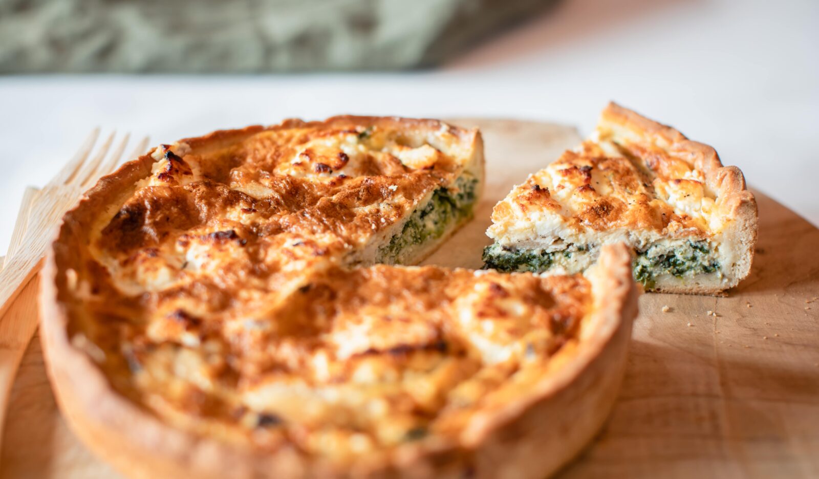 Quiche au thon & courgettes