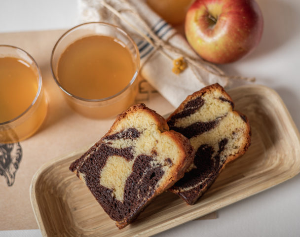 Cake marbré