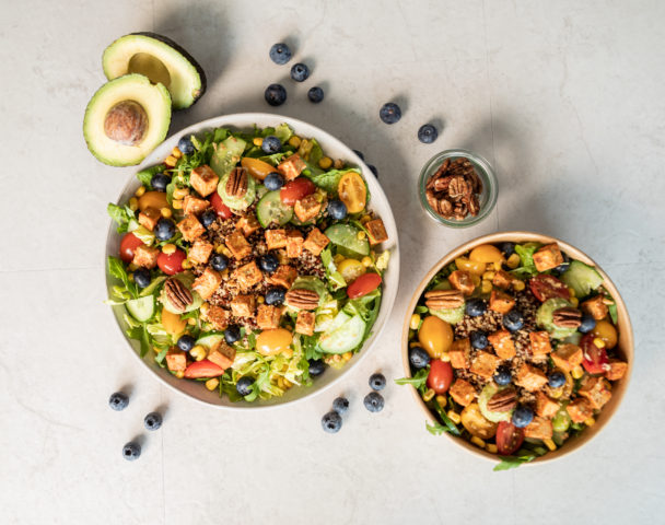 Grande salade végane