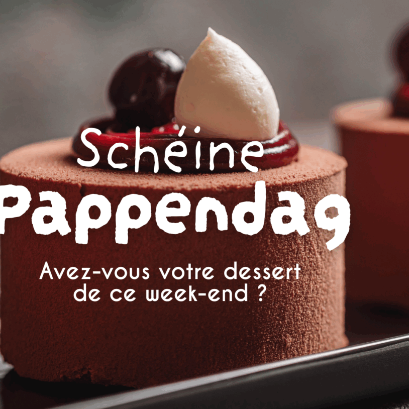Pappendag : célébrez les papas avec notre Forêt Noire