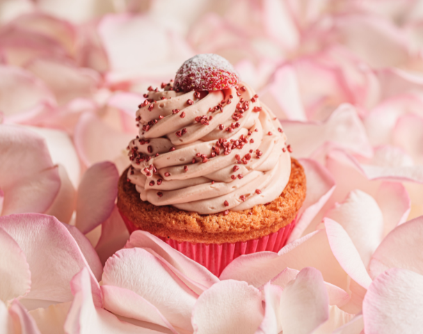 Strawberry mumffin