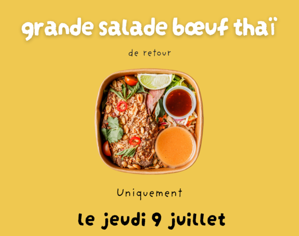 Votre salade préférée fait son retour ! 🥗