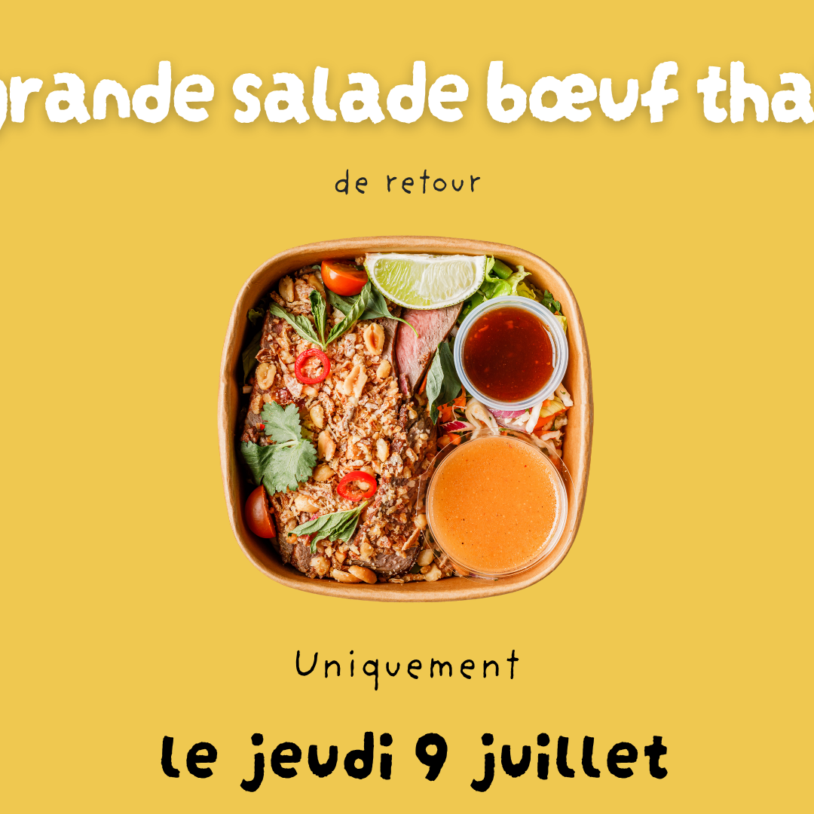 Votre salade préférée fait son retour ! 🥗