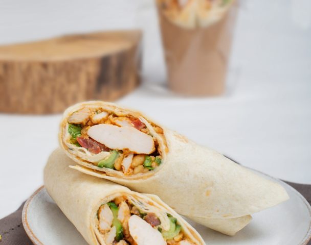 Wrap poulet César