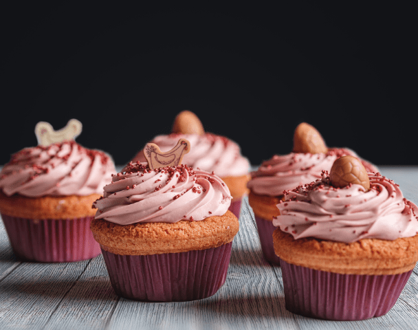 Cupcake framboise vanille