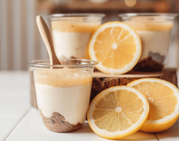 Lemon cheesecake