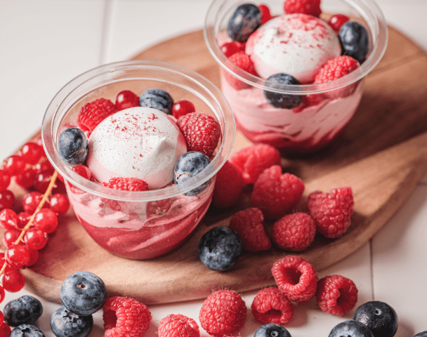 Pavlova framboise