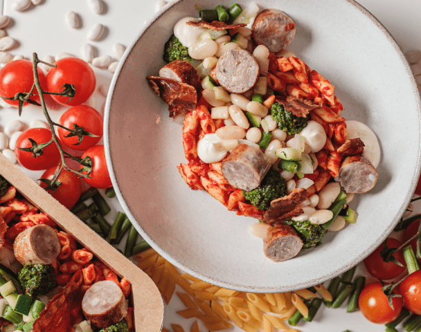 Pennette alla salsiccia